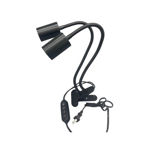 Custom Dual Head UVA UVB Reptielen Warmtelamp 25W 50W Zonnebadlamp Schildpad Hagedis Verwarmingslamp met Klem - Product Image 5