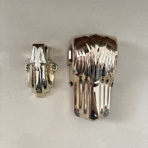 Nuevo <span class=keywords><strong>Dorado</strong></span> Plateado Cobre Color Plástico Extraíble Ataúd Esquinas Ataúd Accesorios Funeral Decoraciones para el hogar Soporte Para Ataud - Product Image 5