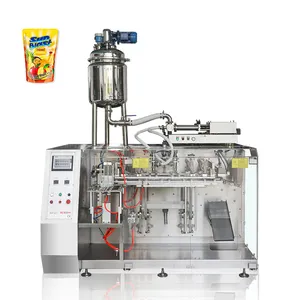 given flow powder donut chips snack soy sauce oyster self pouch bag sachet packing machine oil