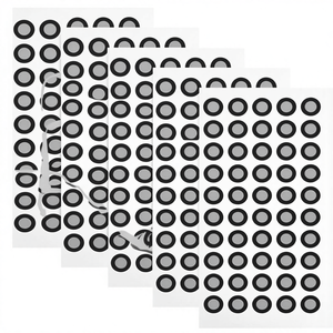 Nieuwe reflecterende markeerpunten 3D-scanner Zeer scheurbestendige film Markeerpunten 5 vellen 50 punten Nauwkeurig scannen - Product Image 1