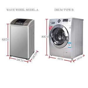 Copertura Antipolvere di Sicurezza Ciliu per Lavatrice a Carica Frontale 5-10kg, Funzionamento Manuale, <span class=keywords><strong>Tessuto</strong></span> Oxford - Product Image 3