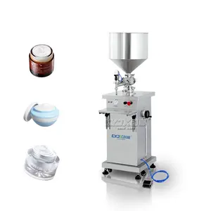 Machine de remplissage de pot de crème pour les mains cosmétique de remplissage de savon pour le visage en mousse liquide verticale CYJX