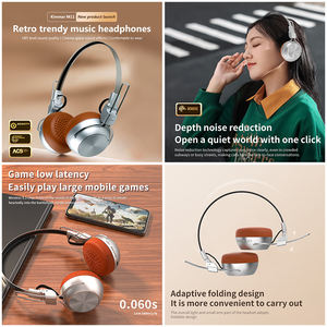 Nouveau casque sans fil à réduction de bruit active ANC en usine avec basses lourdes, écouteurs pour jeux sportifs et esports - Product Image 4