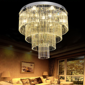 Đèn Chùm Pha Lê Hiện Đại Đèn Led Vòng Tròn Đèn Chùm Pha Lê K9 Đèn Treo Pha Lê Chiếu Sáng Trong Nhà Đèn Thả Pha Lê Sáng - Product Image 5
