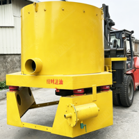 Concentrateur centrifuge Knelson pour l'extraction d'or à petite échelle STLB20 STLB30 0,5-3t/h, portable, pour la récupération d'or alluvionnaire