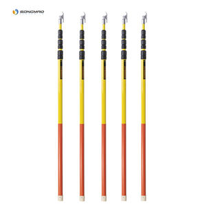 <span class=keywords><strong>Hot</strong></span> <span class=keywords><strong>Stick</strong></span> Électrique Télescopique Fibre De Verre Renforcé Polymère Haute Tension Télescopique <span class=keywords><strong>Hot</strong></span> <span class=keywords><strong>Stick</strong></span> 5m 7m 9m 10m Moulage Tp11 - Product Image 1