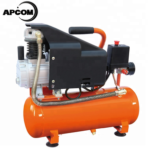 Mini Compresor de Aire de Pistón de Accionamiento Directo con Ruedas, Compresor de Aire Lubricado por Aceite, Tanque de 9L-100L - Product Image 2