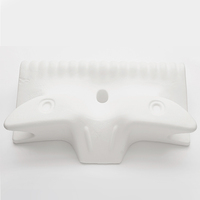 ¡Novedad de 2025! Almohada de espuma viscoelástica con contorno ergonómico de mariposa, almohada ortopédica para dormir de lado, almohada para el cuello Cervical