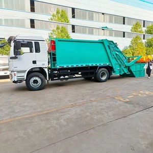 Camión Recolector de Residuos SHACMAN 4X2 Listo para Proyecto con Compactador para Operaciones de Saneamiento y Reciclaje Comunitario - Product Image 2