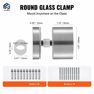Balustrade sur mesure en acier inoxydable 304 316 avec <span class=keywords><strong>verre</strong></span> trempé - Product Image 6