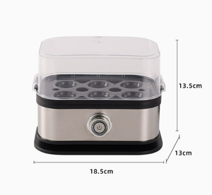 Cuiseur à œufs électrique rapide avec arrêt automatique pour œufs mollets, mi-cuits ou durs, pour la cuisine à domicile - Product Image 5