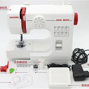 Máquina DE COSER doméstica con bolsa de arroz manual fishional de alta velocidad JANOME 525A