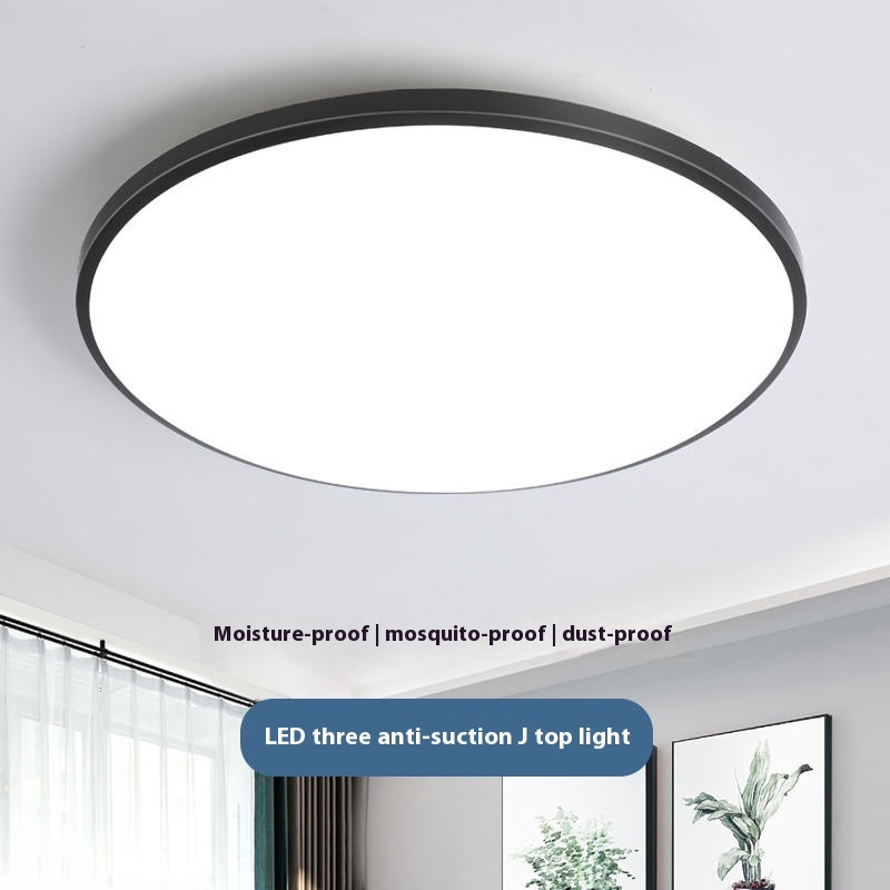 Modern LED Three-Proof Ceiling Lamp for Living Room Dust-Resistant for Balcony Bedroom Bathroom Kitchen