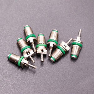 Automobile climatisation <span class=keywords><strong>recharge</strong></span> noyaux aiguilles Kit de réparation AC R134A noyau de soupape résistant à la chaleur véhicule voiture accessoires - Product Image 3
