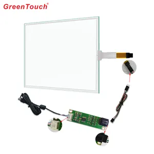 GreenTouch 17 inch ITO 4 Wire Resistive TouchScreen for Industrial control