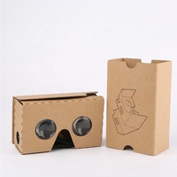 Lunettes de réalité virtuelle de haute qualité Google Cardboard V2.0, lunettes 3D en carton, lunettes VR en carton à vendre