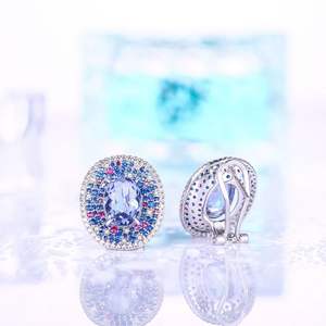 Vente directe du fabricant, boucles d'oreilles à breloques, boucles d'oreilles à clous en stock pour enfants - Product Image 3