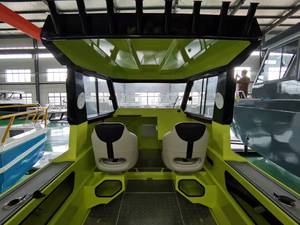 2023 New Design 21ft Hard Top Cabin Aluminum Boat 20 Ft Aluminum Fishing Boat - Product Image 5