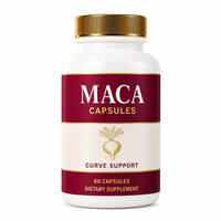 Capsules d'extrait de racine de MACA pour femmes et hommes adultes - Stimulant naturel des fesses et des hanches, soutien immunitaire, complément alimentaire à base de plantes sans gluten