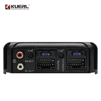 Nouvel Amplificateur Processeur Audio Voiture 4 Canaux Classe AB DSP pour Écran Géant Android