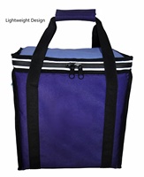 Sac isotherme pour la livraison de nourriture, imperméable, en Oxford, pour la restauration, pliable, sac isotherme à emporter