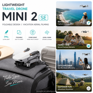 โดรนพกพาขนาดเล็ก 4k น้ำหนักเบา พับเก็บได้ พร้อมกล้องควอดคอปเตอร์ สำหรับถ่ายภาพวิวทิวทัศน์ในวันหยุด ครอบครัว ถ่ายภาพทางอากาศ ชุดเริ่มต้น - Product Image 1