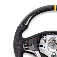 Volant de voiture sport en cuir perforé et fibre de carbone personnalisé pour BMW F80 M3 F82 X4 F30 F32 F10 F11 X1 M4 X3 X4 X5 X6