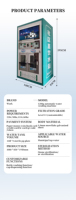 Máquina Expendedora de Agua Automática Comercial de Doble Salida y 24 Horas, Puede Soportar Múltiples Funciones Personalizadas para Cualquier Ubicación