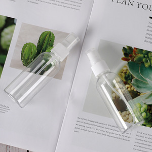 Transparent Spray Bottle 80ml Pump Sprayer For Personal Care Travel Use - Product Image 5