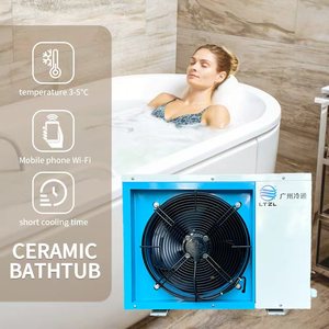 Enfriador de agua para bañera fría, ahorro de energía y ecológico, <span class=keywords><strong>Spa</strong></span> de baño de hielo tradicional para uso doméstico - Product Image 5