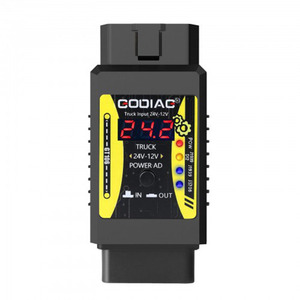 Adaptador Godiag GT106 de 24V a 12V para Camiones de Servicio Pesado, Compatible con X431 Easydiag/ <span class=keywords><strong>Golo</strong></span> Carcare/ Thinkcar2/Thinkdiag/<span class=keywords><strong>GOLO</strong></span>/ DBScar II - Product Image 1
