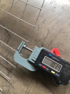 溶接ワイヤメッシュ<span class=keywords><strong>3</strong></span>/4 "インチ亜鉛メッキ - Product Image 2