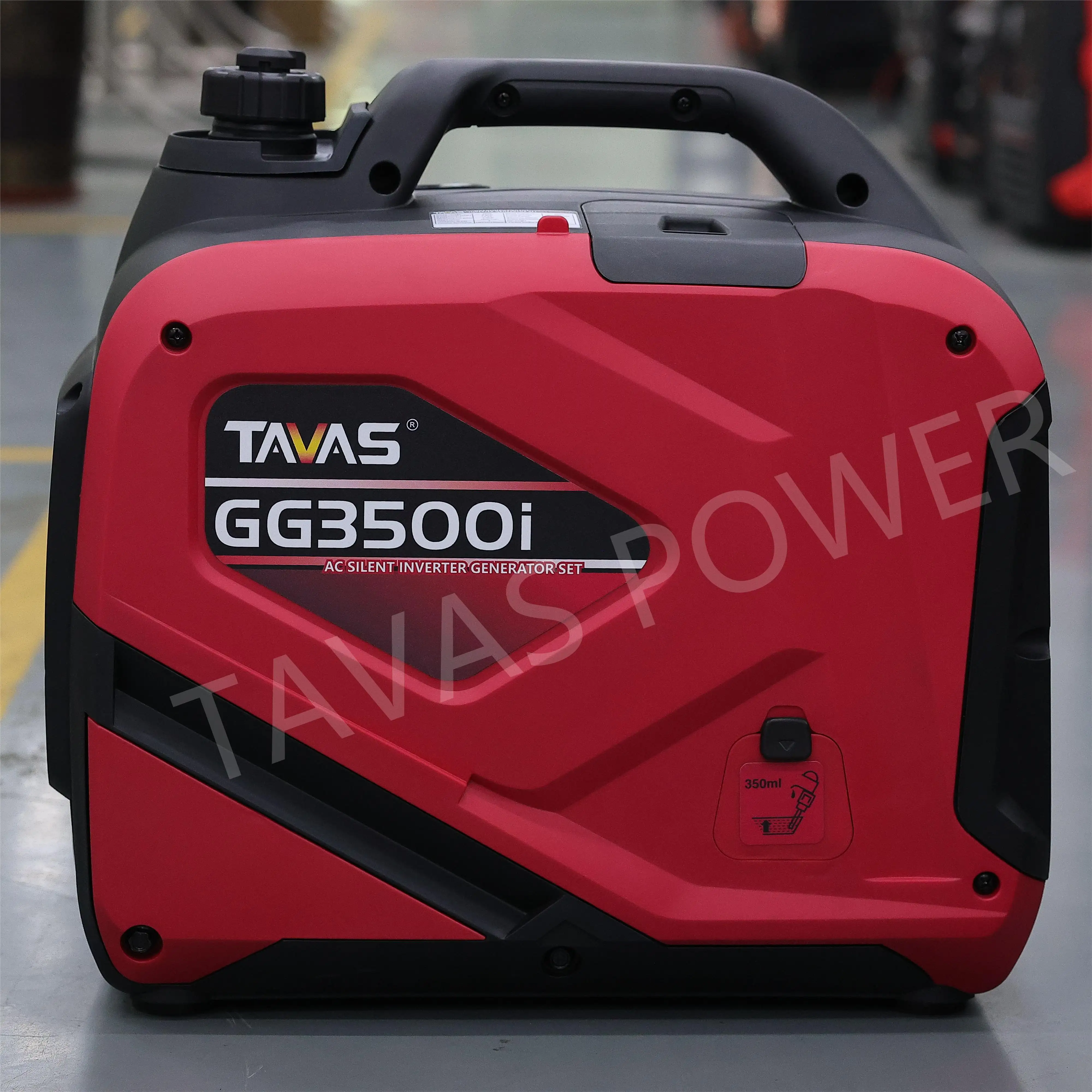 TAVAS GG3500i 2800 Вт 230 В/12.2A 149CC Супер Бесшумный портативный инвертор бензиновый генератор