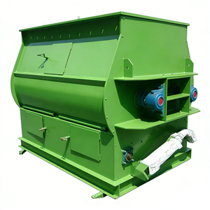 SUS304 Sanitary Double Shaft Paddle Mixer Food Grade Blender 35kW <b>Motor</b> for Chemical Processing Seafood Seasoning Protein Powder - Product Image 1