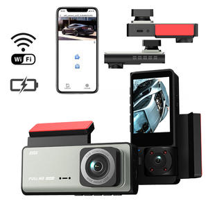 High-Definition 1080P 3-kanaals Dashboardcamera Auto Dvrsvideo Recorder Met Driewegcamera <span class=keywords><strong>2</strong></span> Inch Zwarte Doos - Product Image 1