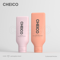 Botella de Plástico PE para Envasado de Cosméticos, Material de Embalaje para Protector Solar y Limpiador, Serie de Productos para el Cuidado de la Piel OEM