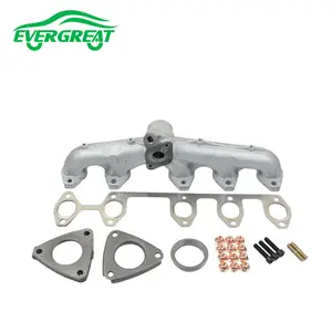 Collecteur d'échappement en fonte 070253033F pour VW TOUAREG MULTIVAN TRANSPORTER 2.5 R5 TDI BNZ BPC BPE BPD 2.5TDI