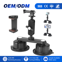 Braket Dudukan Kamera Aksi Ayberk, Dudukan Kamera Olahraga, Pelepasan Cepat Presisi 3/4/5 Axis CNC Pabrik Mesin Kustom