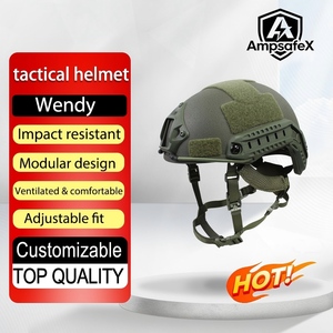 Casco Táctico de Fibra de Vidrio FRP FAST, Versión Mejorada, Estilo Wendy, Correas Ajustables, Almohadillas de Memoria, Ligero, para Deportes Acuáticos - Product Image 1