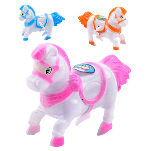 Jouet poney à remonter pour enfants, sans piles, design animal mignon, 2-14 ans, jouet unisexe - Product Image 5