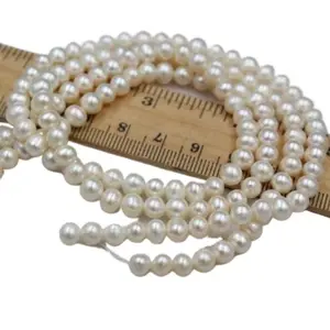 养殖珍珠珠圆形淡水珍珠淡水DIY & 更多尺寸供选择773240