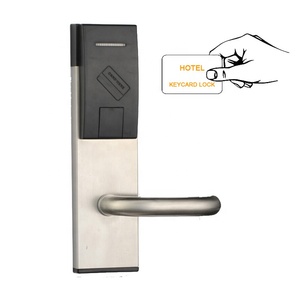 KHÁCH SẠN Bằng Gỗ Tay Nắm Cửa Khóa Điện Tử Cảm Biến Rfid Thẻ Khách Sạn Khóa Cửa - Product Image 1