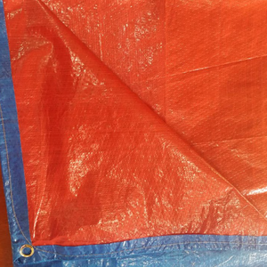 Sakoline Philippines Bleu Orange Couleur Autre Tissu Bâche <span class=keywords><strong>Toile</strong></span> Imperméable Tissé Uni Léger Enduit Bâche Imperméable - Product Image 3