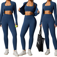 Set Pakaian Olahraga Wanita FH Cloud Soft Tight Fit, Bernapas, Elastis, Performa Tinggi, Cocok untuk Yoga, Lari, dan Latihan, Pabrik OEM