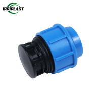 Vente directe usine : Bouchon d'extrémité anti-fuite pour raccords de tuyaux en PEHD, compatible OEM, pour l'irrigation agricole et l'alimentation en eau