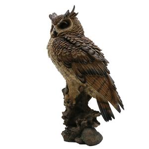 <span class=keywords><strong>Figurine</strong></span> d'oiseaux en résine, grande taille, réaliste, sculpture de hibou, tendance 2020, vente en gros - Product Image 2