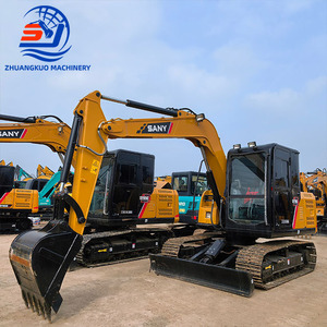 Excavadora de cadenas SANY SY75C usada de 7.5 toneladas, bajo consumo de combustible, fácil mantenimiento, miniexcavadora usada adecuada para sitios de construcción - Product Image 2