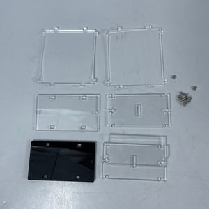 High Clarity Acrylic Rectangle <b>Display</b> <b>Case</b> with Flexible Detachable Design and Silk Screen Print for Model Car Collections - Product Image 5