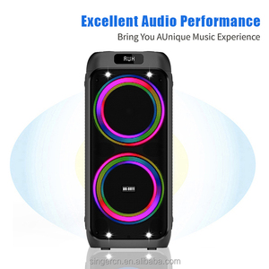 DR-8811 DR-1011 Double enceinte DJ portable Bluetooth de 10 pouces <span class=keywords><strong>avec</strong></span> écran LED pour extérieur - Product Image 2