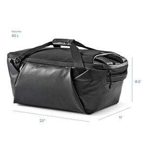 40L Waterproof Travel Duffel <strong>Bag</strong> <strong>Flight</strong> Approved Carry-On Luggage Backpack Weekender <strong>Bag</strong> for Women <strong>Men</strong> - Product Image 4